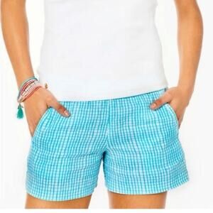 NWT Lilly Pulitzer lilo linen short Seabreeze blue along the same line Aqua XS